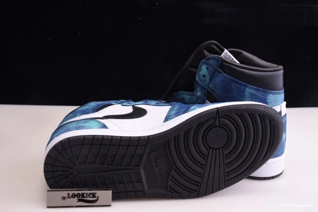MaikeSneakers Air Jordan 1 High OG Tie-Dye CD0461-100 0702
